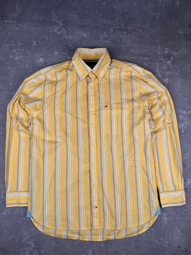 Tommy hilfiger hemd gelb - hilfiger,