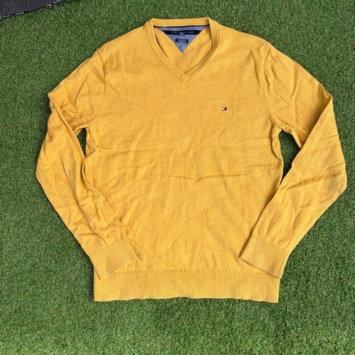 Tommy hilfiger pullover gelb - tommy,