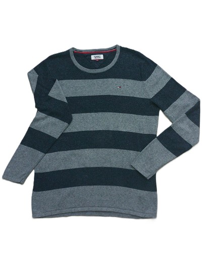 Tommy jeans streifen pullover - tommy,