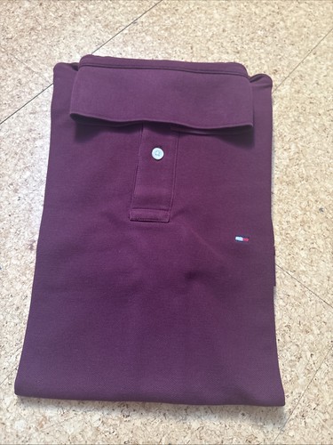 Weinrot tommy hilfiger - tommy, polo